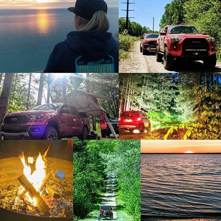 Collage of off-road aventures