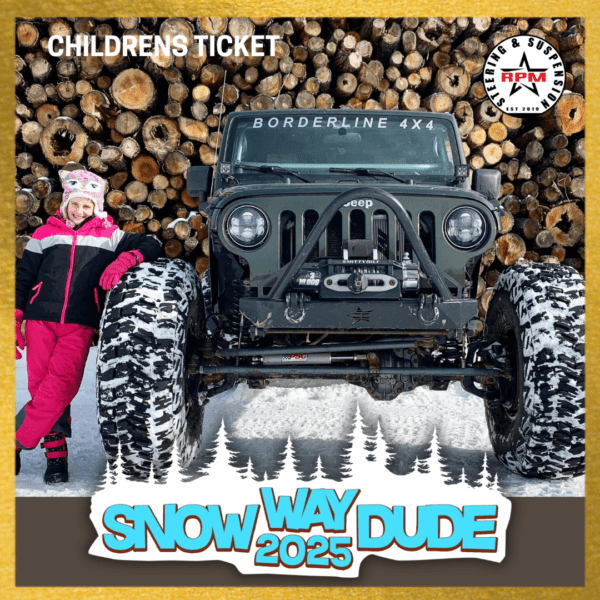 Children's Ticket Snow Way Dude - Ages: 5-13 - Feb 14-16th, 2025