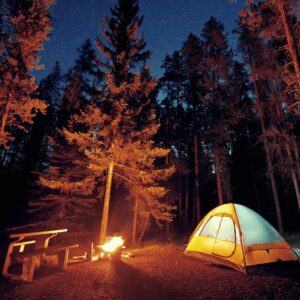 Camping at Whittleton Campground