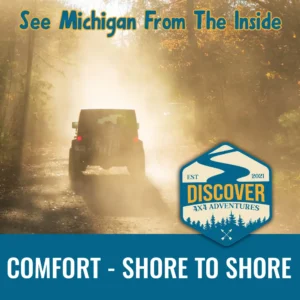comfort shore to shore michigan 4x4 adventure