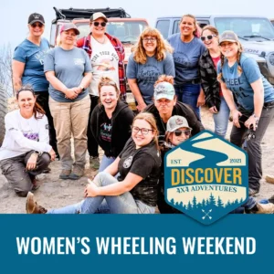 women's wheeling weekend 4x4 adventure